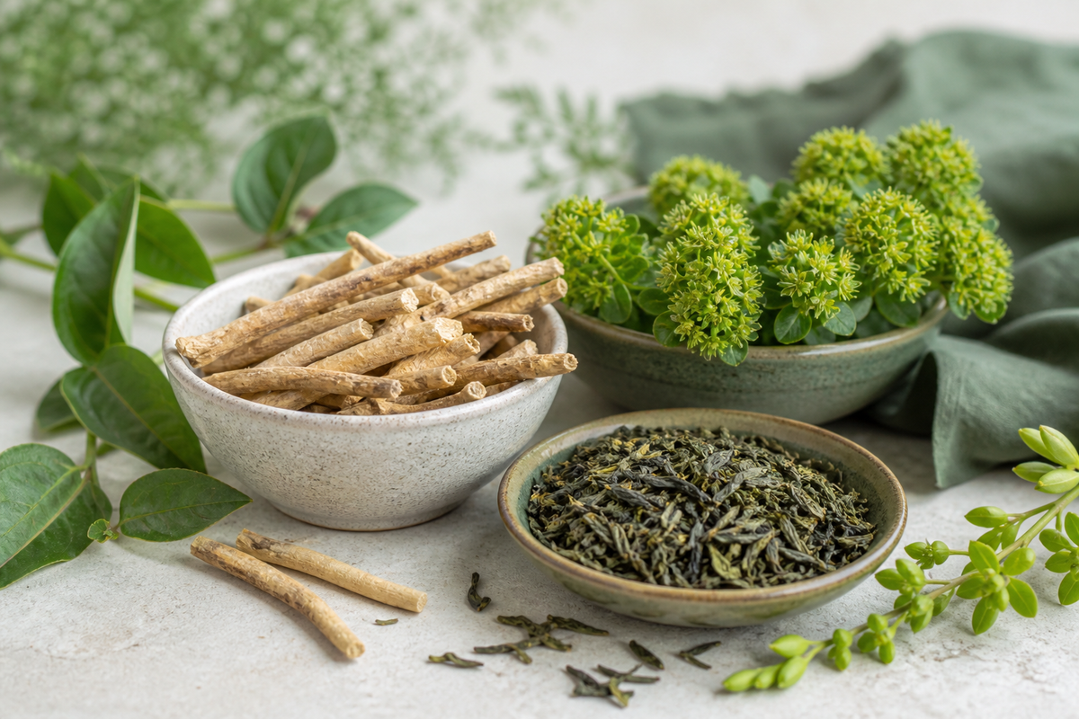 Ashwagandha, Rhodiola and L-Theanine: A Label Guide