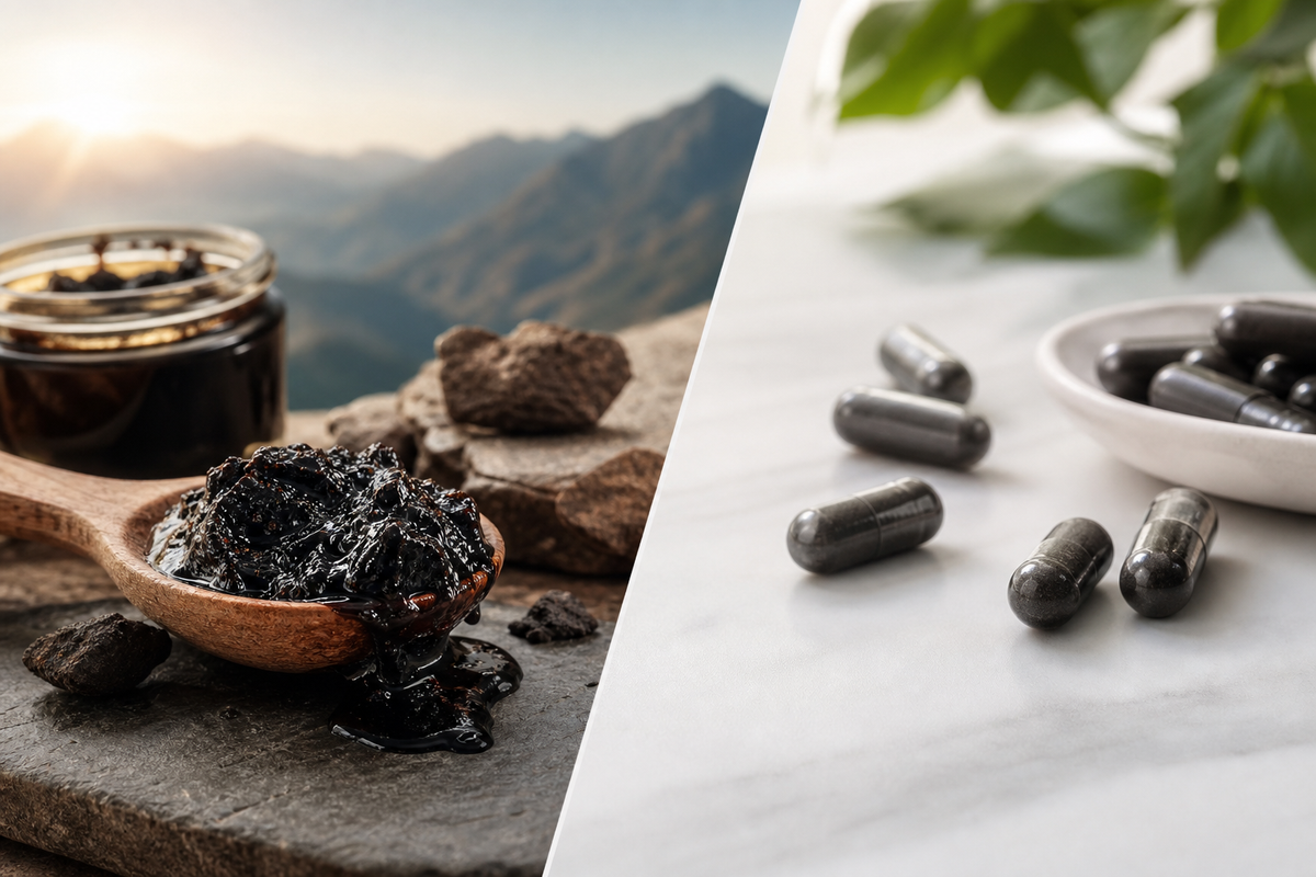 Shilajit Resin and Capsules: Practical Differences