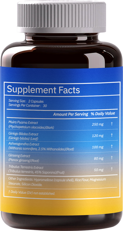 NUTRINANCE Men's Vitality Supplement
