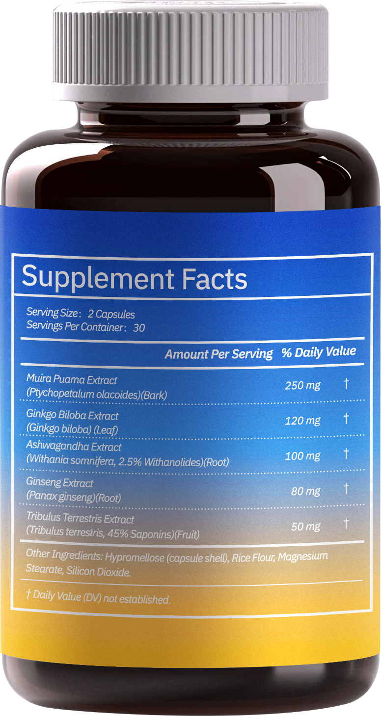 NUTRINANCE Men's Vitality Supplement