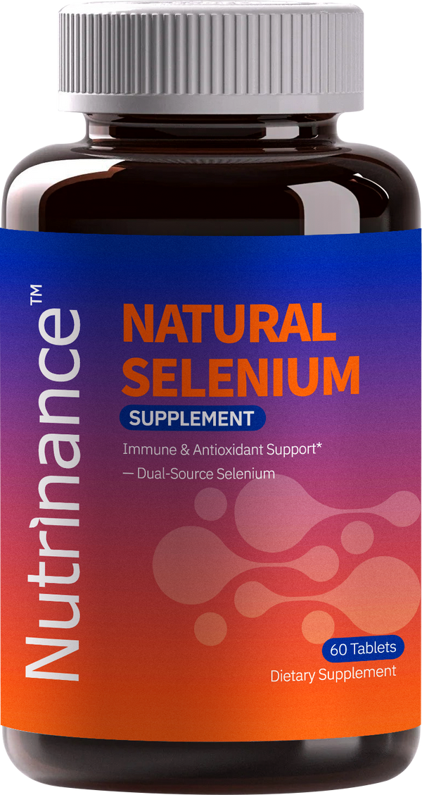 NUTRINANCE Natural Selenium Supplement bottle