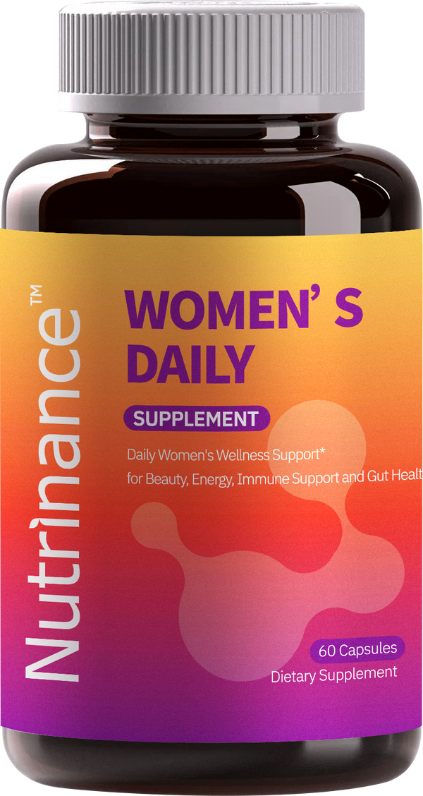 NUTRINANCE Women's Daily Supplement bottle, 60 capsules